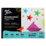 Mont Marte Creative Kids Construction Paper A4 50Sheet 90gsm