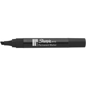 Sharpie Black W10 Marker Chisel Tip