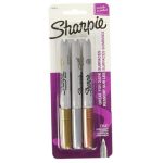 Sharpie Gold Silver Bronze Metallic Marker 3 Piece