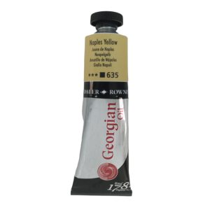 Naples Yellow Georgian Oil Paint 38ml