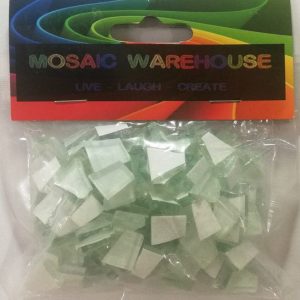 White Mosaic Pre Nip Crystal Glass