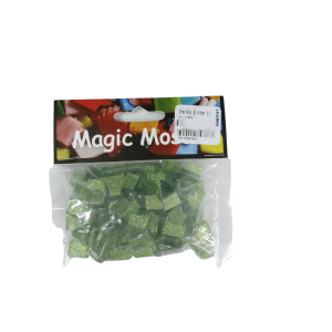 Glitter Lime Green Pre Nip Crystal Glass