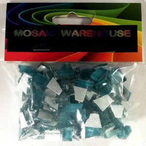 Sea Green Mosaic Pre Nip Crystal Glass