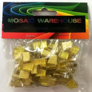 Summer Sun Glitter Mosaic Pre Nip Crystal Glass