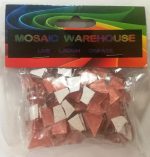 Soft Pink Mosaic Pre Nip Crystal Glass