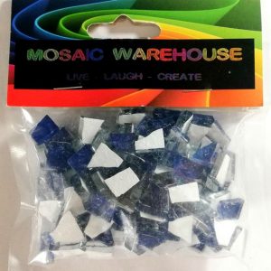 Midnight Blue Mosaic Pre Nip Crystal Glass