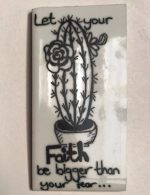 Cactus Tile Printed Medium Mosaic Inserts