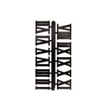 Clock Black Full Roman Numerals | 25mm