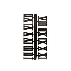 Clock Black Full Roman Numerals | 25mm