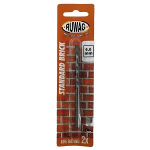 Ruwag Standard Brick Drill Bit 6mm