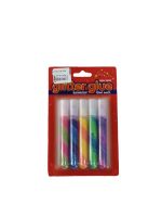 Rainbow Glitter Glue 5x10ml Assorted