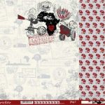 Boere Retro Scrapbook paper p1&2 (double-sided)
