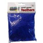 Small Blue Goose Feathers 7g