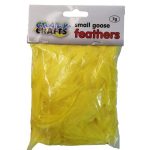 Small Yellow Goose Feathers 7g