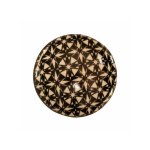 Black & White Geometric Round Knob