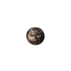 Aged Fleur De Lis Knob 3.5cm x 5cm