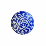 Retro Blue Round Knob