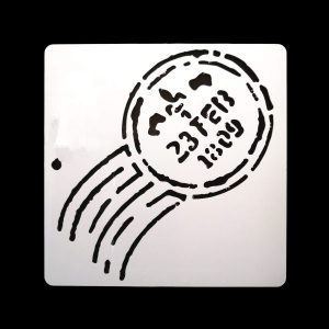 23 Feb 1809 Stamp Stencil A5