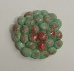 Soft Green Succulent Large Mosaic Inserts