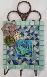 Succulent Key Holder Mosaic Kit