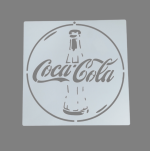 Coca Cola 300x300mm Stencil
