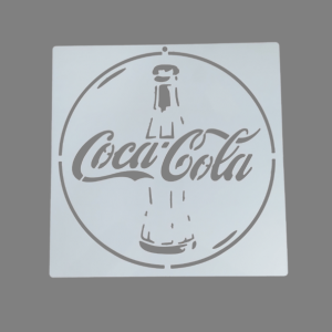 Coca Cola 300x300mm Stencil