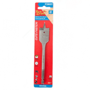 Tork Craft Wood Spade Bit (25mm x 150mm)