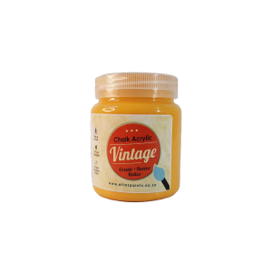 Blaze Orange Acrylic Vintage Chalk Paint 250ml