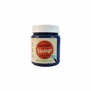 Empress Blue Acrylic Vintage Chalk Paint 250ml