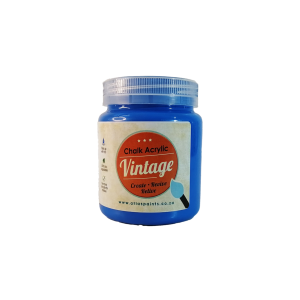 Boldwin Cyan Acrylic Vintage Chalk Paint 250ml