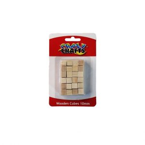 Wooden Cubes 10mm 48pcs