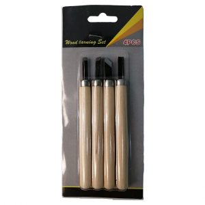 4pc Blades Wood Carving Set