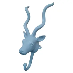 White-Cast-Iron-Kudu-Hook-27x12cm_U7414_1