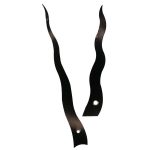 Black Long Wave Clock Hands 125/170mm