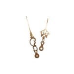 Gold Clock Hands 83/108mm