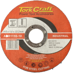 Tork Craft Industrial Metal Cutting Disc (115mm x 1mm x 22.2mm)