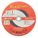 Tork Craft Industrial Steel Cutting Disc (230mm x 1.8mm x 22.2mm)