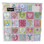 Happy Birthday 3 Ply Serviettes (20pc)