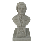 White Composer Statue with Black Base (17.5cm x 7cm)