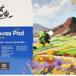 Mont Marte Canvas Pad A4 10Sheets 280gsm