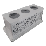 White Fynbos Cutlery Holder (30cm x 14cm)