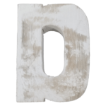Wooden Letter | D