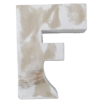 Wooden Letter | F