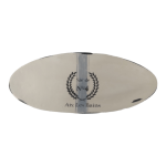 Flat Ceramic Aix Les Bains No.4 Oval Salad Bowl