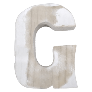 Wooden Letter | G
