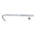 Hook Bolts & Nut 6x95mm Each