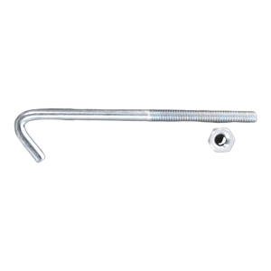 Hook Bolts & Nut 6x95mm Each