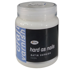 A Hard As Nails  Satin Varnish 250ml