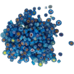 Aqua Mixes Millefiori Glass Tiles 250g