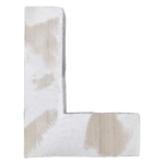 Wooden Letter | L